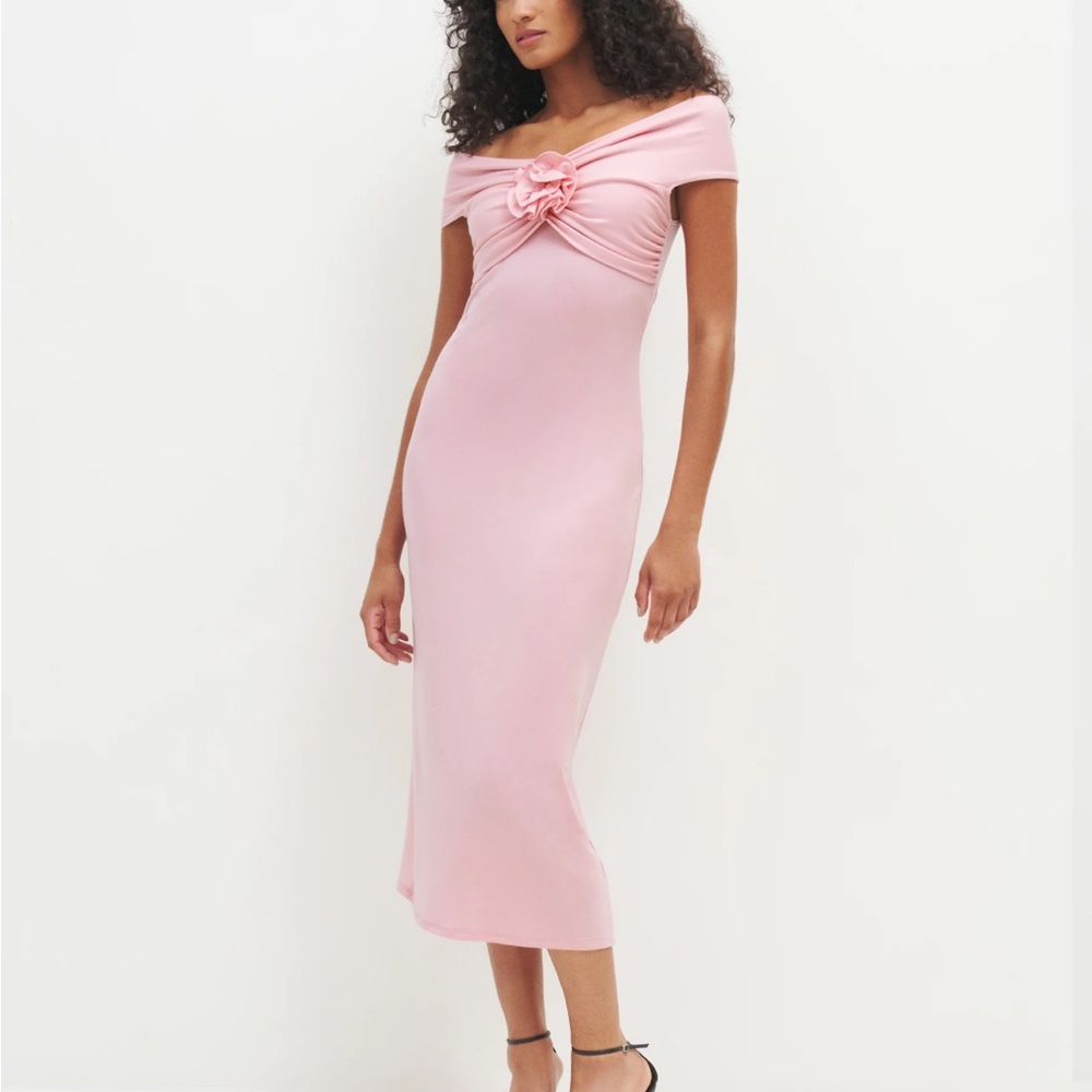 Reformation Fiorello Knit Dress.